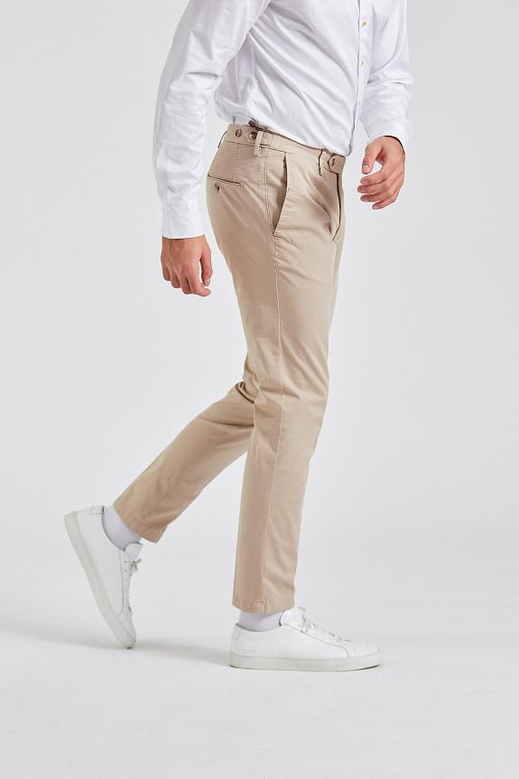 Oscar Jacobson Danwick Trousers Washed Beige